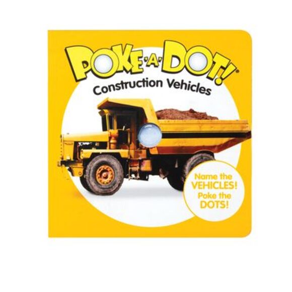 Melissa & Doug Other - Poke-A-Dot: Construction Vehicles -- Melissa & Doug